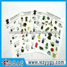 High quality fancy mini stickers for decoration